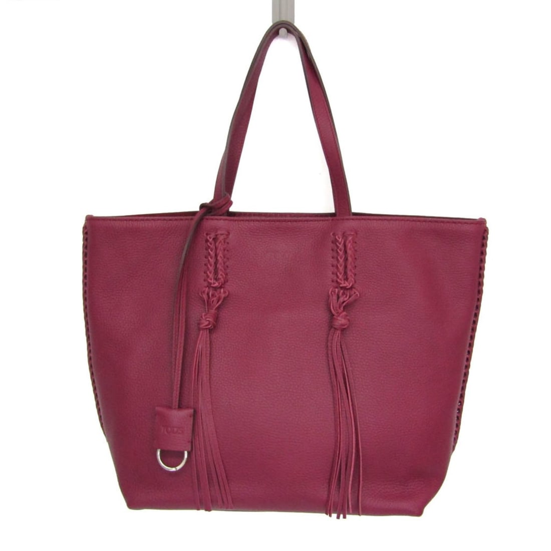 Tod's Gypsy Women's Leather Tote Bag Purple: --- Catalog ---Category: SizeHandle Drop: 20.00cm / 7.87''Size (HxWxD): 32cm x 30cm x 17cm / 12.59'' x 11.81'' x 6.69''Handle Length: 45cm / 17.71''Category: DesignType: Tote bagColor: PurpleGender: W
