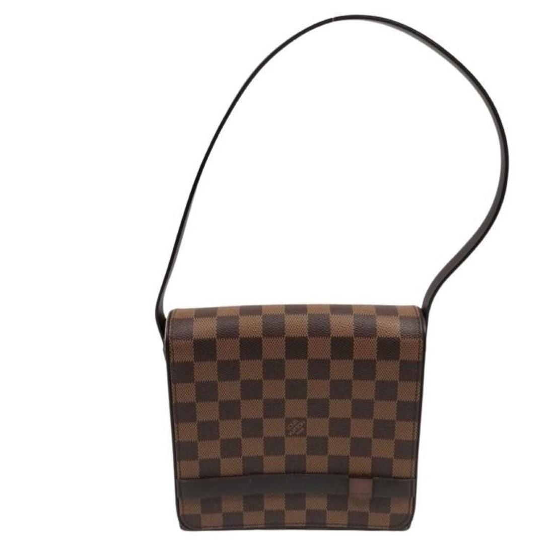 LOUIS VUITTON Shoulder Bag Tribeca Mini N51162 Ebene Damier Women's: --- Catalog ---Category: SizeSize (HxWxD): 19cm x 19cm x 6.5cm / 7.48'' x 7.48'' x 2.55''Category: DesignType: Shoulder bagColor: Brown, Damier Canvas, EbeneStyle: EverydayGender: WomenMaterial: Damie
