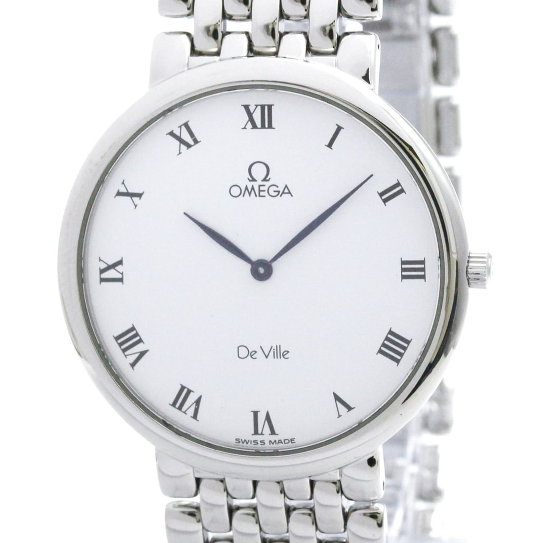 OMEGA De Ville Prestige Steel Quartz Mens Watch 395.2378 Polished: --- Catalog ---Category: SizeCase Diameter: 32mm / 1.26''Category: DesignStyle: Dress/FormalGender: MenColor (Dial): SilverMaterial (Band): Stainless steelMaterial (Case): Stainless steelCategory: Gen