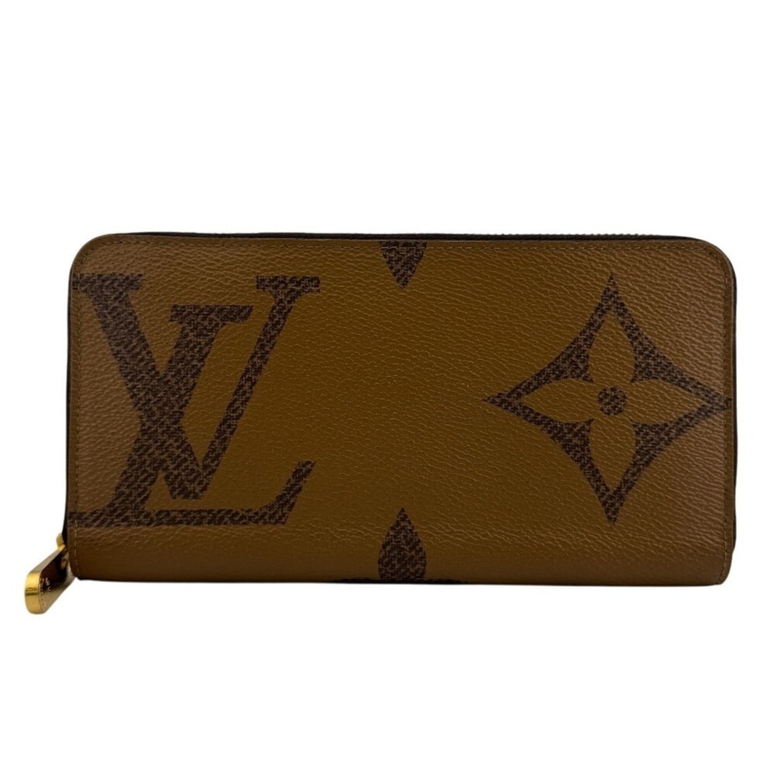 LOUIS VUITTON M69353 Zippy Wallet Giant Monogram Reverse Leather Long Brown: --- Catalog ---Category: SizeSize (HxWxD): 10.5cm x 19cm / 4.13'' x 7.48''Category: DesignType: Long wallet (bi-fold)Color: BrownGender: WomenMaterial: Leather Category: GeneralBrand: Louis