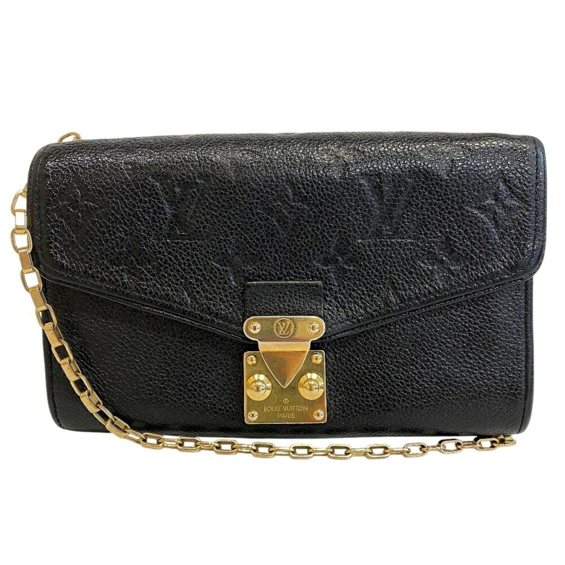 LOUIS VUITTON M60638 Saint Germain Pochette Black: --- Catalog ---Category: SizeSize (HxWxD): 11.5cm x 19cm x 3cm / 4.52'' x 7.48'' x 1.18''Category: DesignType: PochetteColor: BlackGender: WomenMaterial: Leather Category: GeneralBrand: Louis Vuitton-