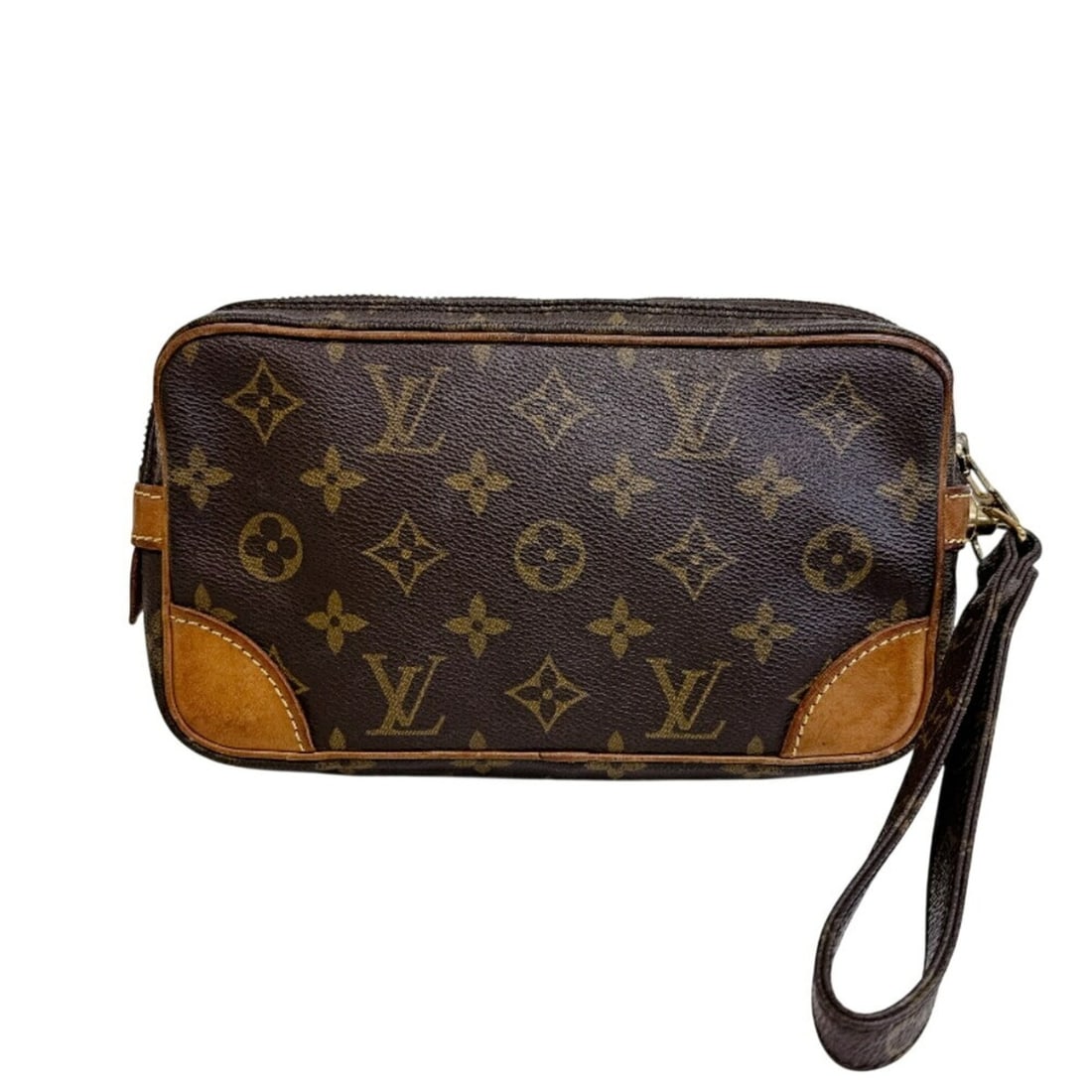 LOUIS VUITTON M51827 Marly Dragonne PM Pouch Monogram Clutch Bag Brown: --- Catalog ---Category: SizeSize (HxWxD): 12cm x 21.5cm / 4.72'' x 8.46''Category: DesignType: Clutch bag, PouchColor: BrownGender: MenMaterial: Leather Category: GeneralBrand: Louis Vuitton--- Item 