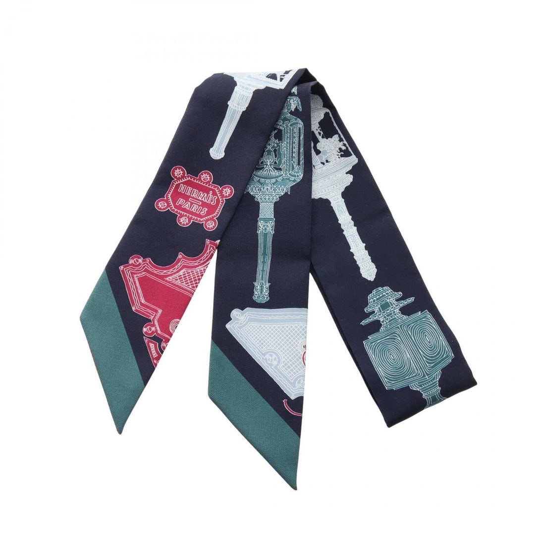 Hermes Twilly Merveilleuses Lanternes Ribbon Scarf Muffler Silk Women's Black Multicolor: --- Catalog ---Category: SizeSize (LxW): 85cm x 5cm / 33.46'' x 1.96''Category: DesignType: ScarfColor: Black, Multi-colorGender: WomenMaterial: Silk Category: GeneralBrand: Hermes--- Item List ---Sec