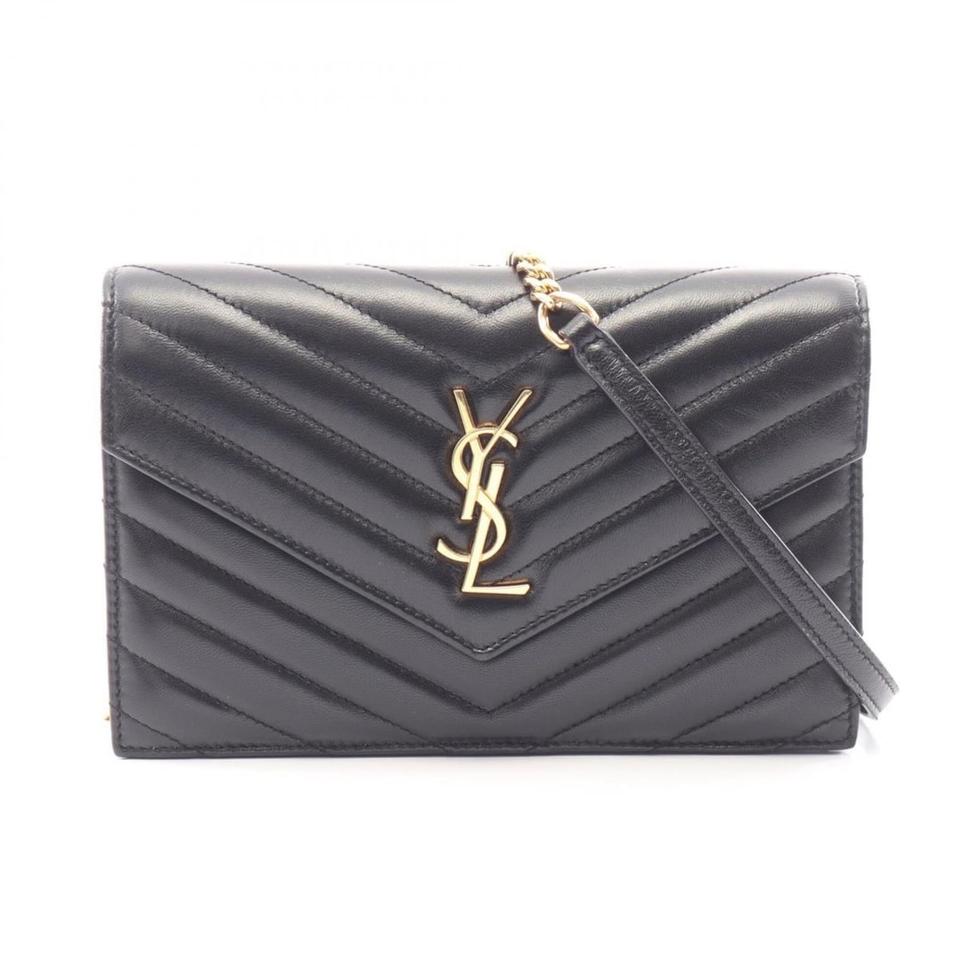 Yves Saint Laurent Saint Laurent Paris Cassandra Envelope Shoulder Bag/Handbag, Leather, Women's,: --- Catalog ---Category: SizeSize (HxWxD): 12cm x 19cm x 4cm / 4.72'' x 7.48'' x 1.57''Category: DesignType: Handbag, Shoulder bagColor: BlackGender: WomenMaterial: Leather Category: GeneralMPN: 74292