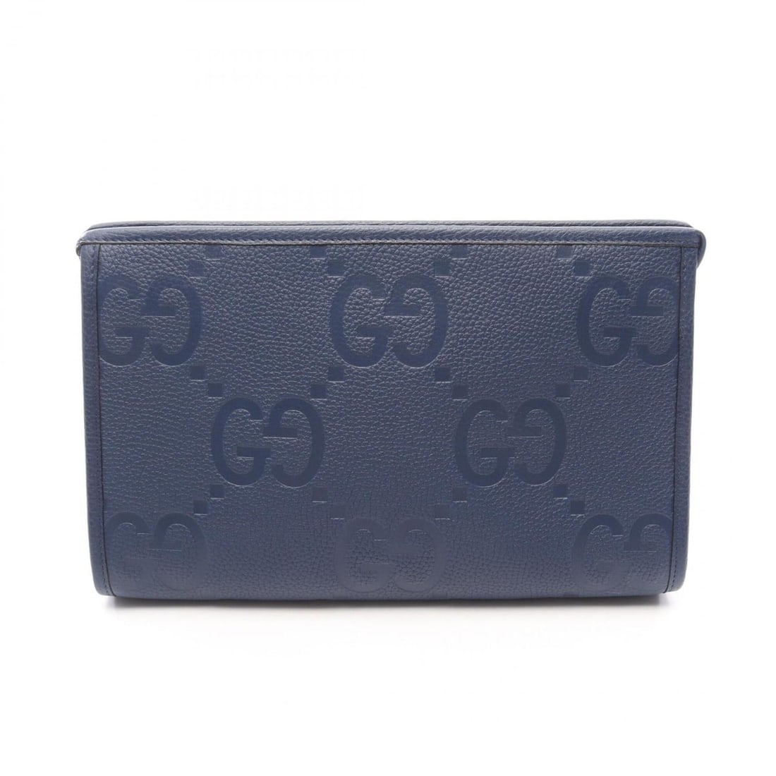 Gucci Jumbo GG Handbag Pouch Second Bag Clutch Leather Men's Blue 739490: --- Catalog ---Category: SizeSize (HxWxD): 18cm x 29cm x 8.5cm / 7.08'' x 11.41'' x 3.34''Category: DesignType: Clutch bag, Handbag, PouchColor: BlueGender: MenMaterial: Leather Category: GeneralMPN: 