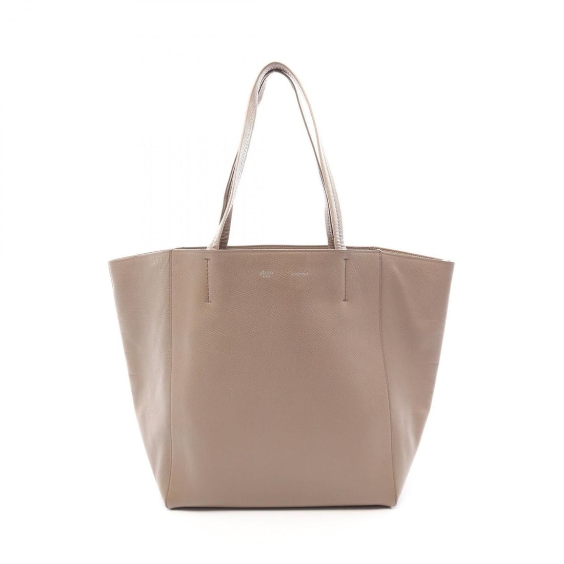Celine Cabas Phantom Small Tote Bag Handbag Leather Women's Beige: --- Catalog ---Category: SizeSize (HxWxD): 29cm x 27cm x 16cm / 11.41'' x 10.62'' x 6.29''Category: DesignType: Handbag, Tote bagColor: BeigeGender: WomenMaterial: Leather Category: GeneralBrand: Celi