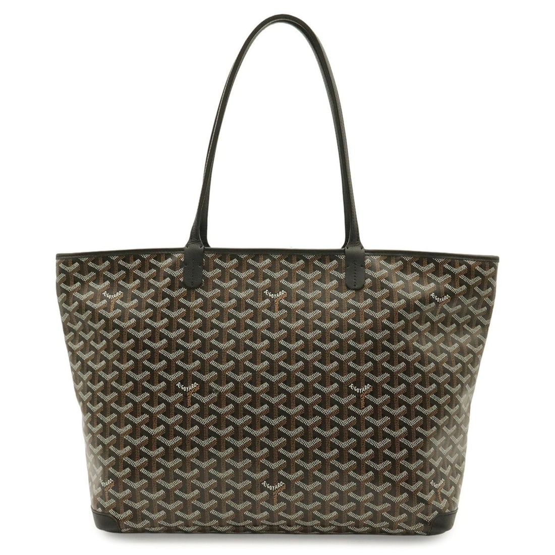 GOYARD Atlua MM Tote Bag Shoulder Coated Canvas Leather White: --- Catalog ---Category: SizeSize (HxWxD): 29.5cm x 49cm x 17.5cm / 11.61'' x 19.29'' x 6.88''Category: DesignType: Shoulder bag, Tote bagColor: Black, Brown, WhiteGender: WomenMaterial: Coated canvas