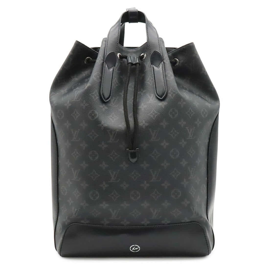 LOUIS VUITTON Louis Vuitton Monogram Eclipse Backpack Explorer Rucksack Fragment Hiroshi Fujiwara: --- Catalog ---Category: SizeSize (HxWxD): 46cm x 42cm x 14cm / 18.11'' x 16.53'' x 5.51''Category: DesignType: BackpackColor: Black, GrayGender: MenMaterial: Monogram Eclipse , Canvas , Leather Categ