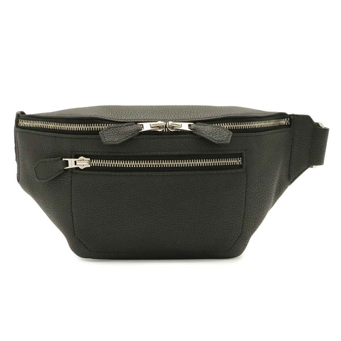 HERMES Cityslide Cross PM Bag, Body Waist Shoulder Togo Leather, Black, D Stamp: --- Catalog ---Category: SizeSize (HxWxD): 14cm x 28cm x 7cm / 5.51'' x 11.02'' x 2.75''Category: DesignType: Shoulder bag, Sling bagColor: BlackGender: MenMaterial: Togo leather Hardware Color: Silve