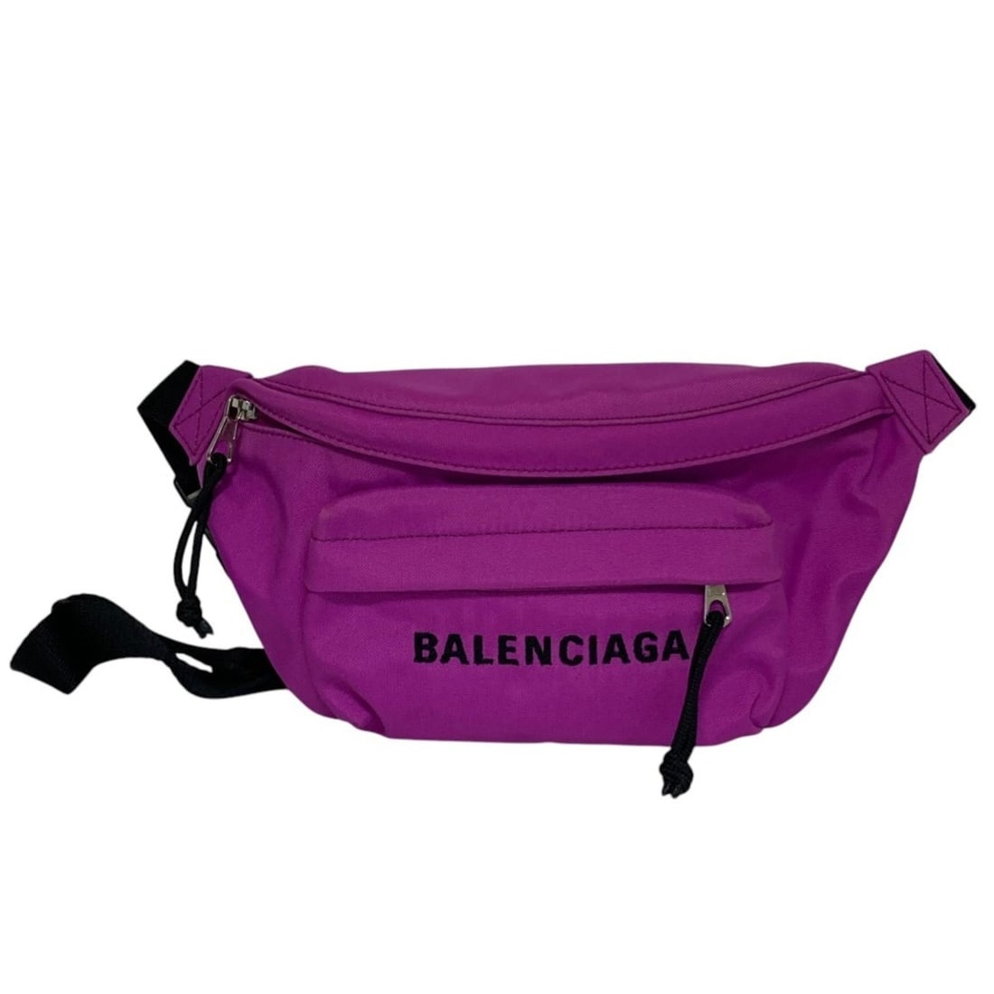 BALENCIAGA Wheel Beltpack S (Waist Bag/Body Bag) - Fuchsia Pink Women's: --- Catalog ---Category: SizeSize (HxWxD): 14cm x 22cm x 1.5cm / 5.51'' x 8.66'' x 0.59''Category: DesignType: Fanny pack, Sling bagColor: PinkGender: WomenCategory: GeneralBrand: Balenciaga--- Item L