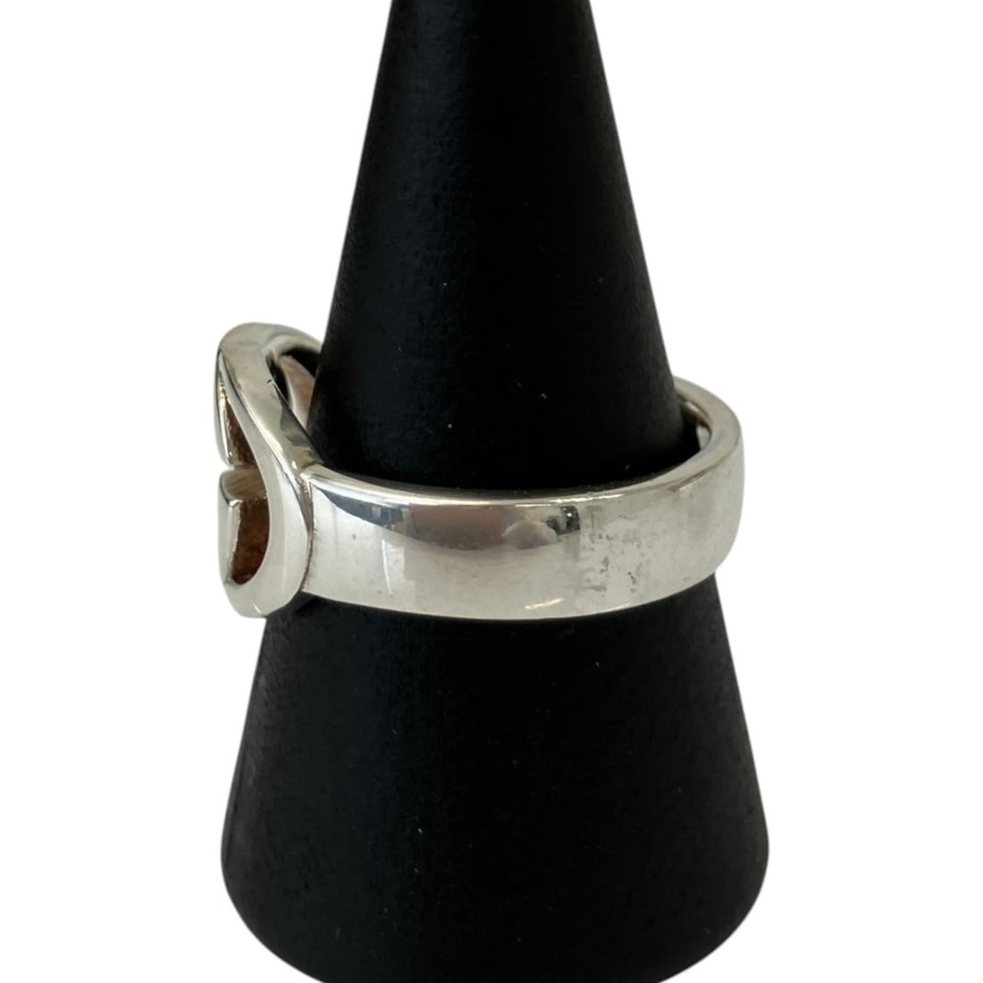 GUCCI Interlocking G Ring, 925 Silver, Men's Ring - 3