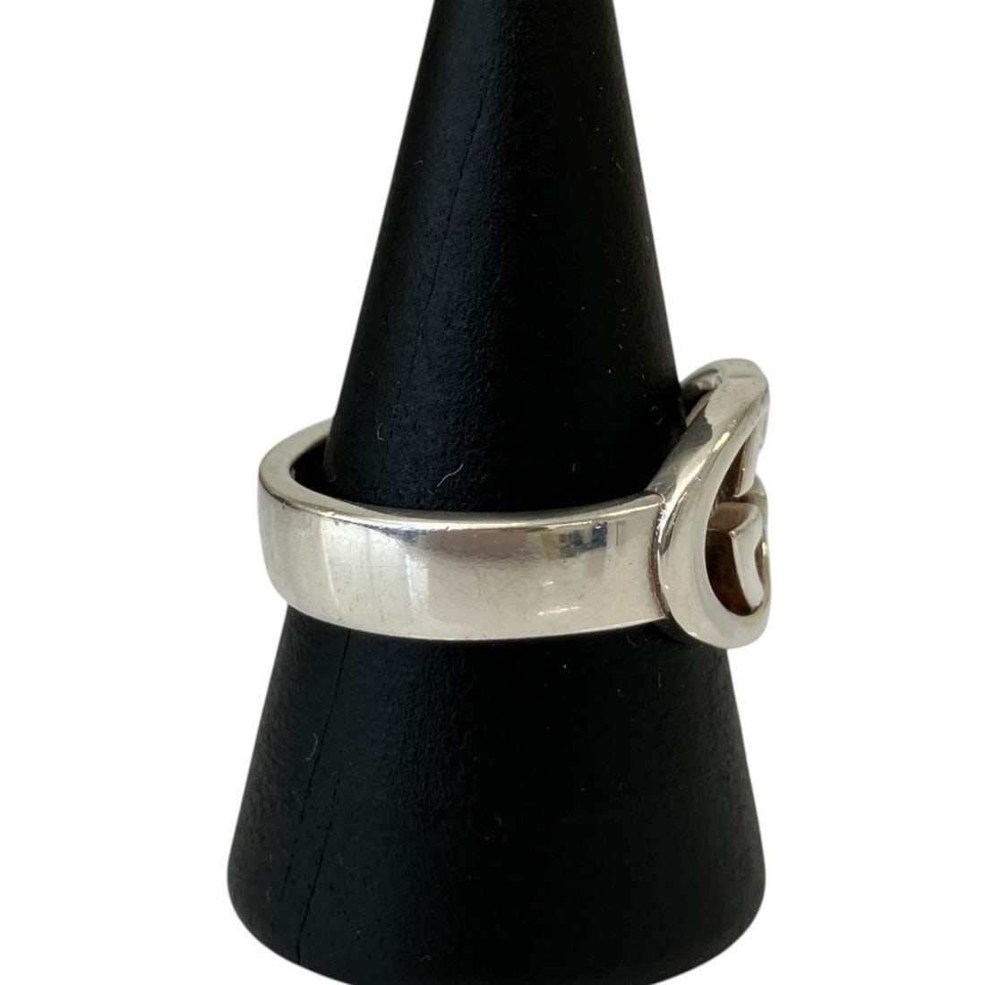 GUCCI Interlocking G Ring, 925 Silver, Men's Ring - 5