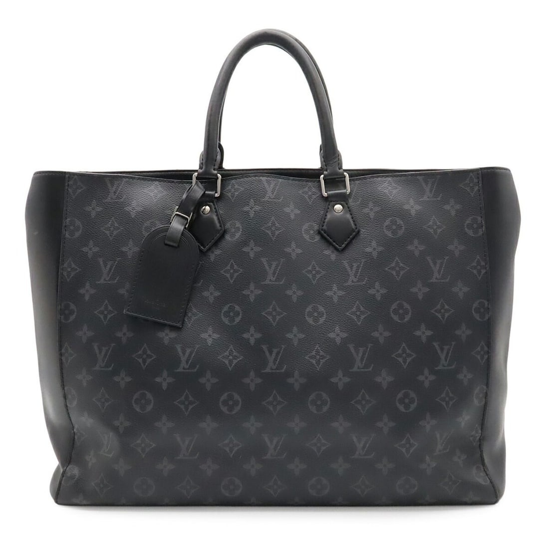 LOUIS VUITTON Louis Vuitton Monogram Eclipse Grand Sac Tote Bag Large Handbag M44733 (1 of 10)