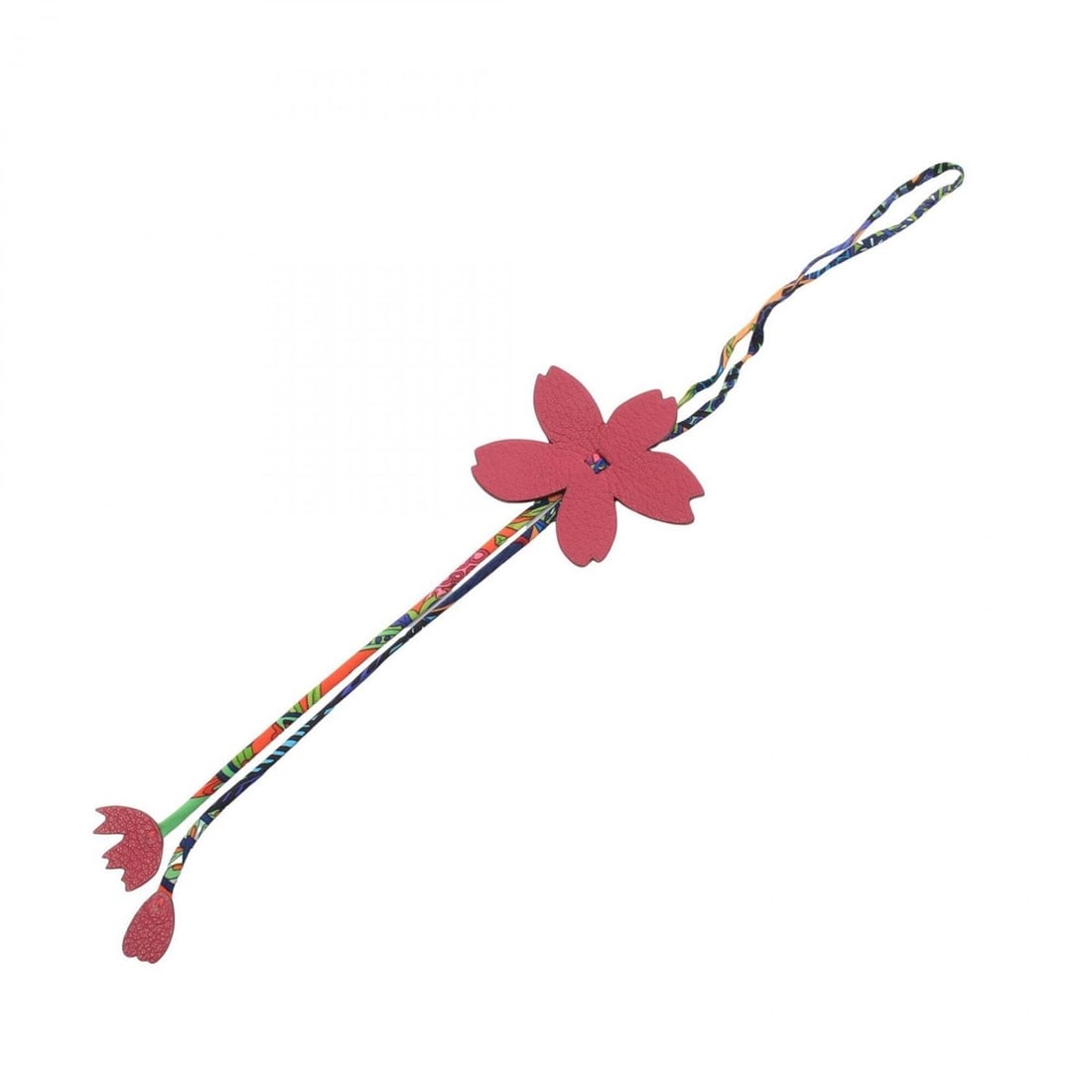 Hermes Petit H Sakura Charm Accessory - Leather (Chevre/Taurillon Clemence) Women's Green/Pink (Vert: --- Catalog ---Category: DesignType: Handbag charmColor: Green, Pink, VertGender: WomenMaterial: Chevre leather, Taurillon clemence leatherCategory: GeneralBrand: Hermes--- Item List ---Section: Condi