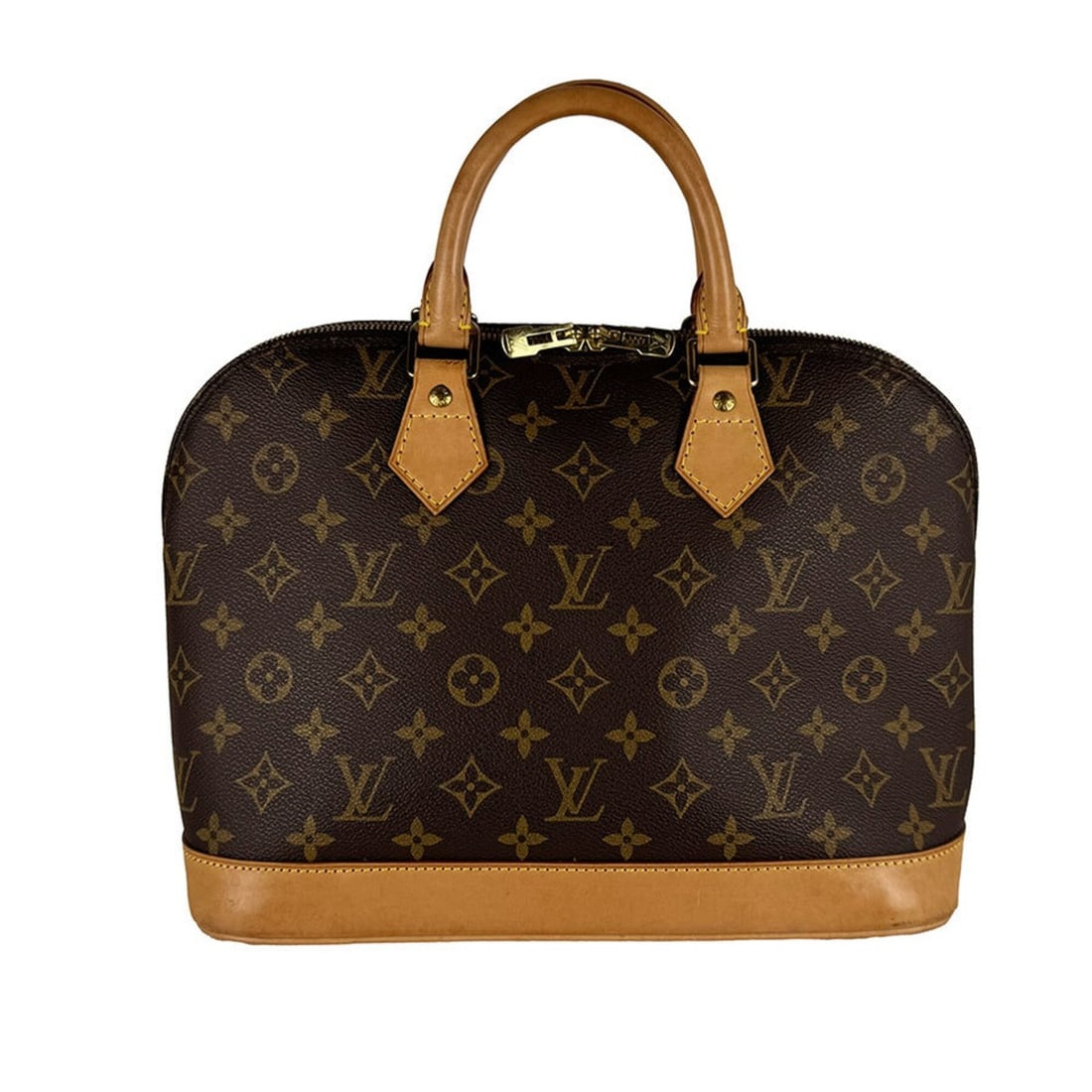 Louis Vuitton LOUIS VUITTON Alma Monogram Canvas Handbag, Brown, Women's, M51130 z10863: --- Catalog ---Category: SizeSize (HxWxD): 24cm x 31cm x 15cm / 9.44'' x 12.2'' x 5.9''Category: DesignType: HandbagColor: Brown, MonogramGender: WomenMaterial: Monogram Category: GeneralMPN: M51130Br