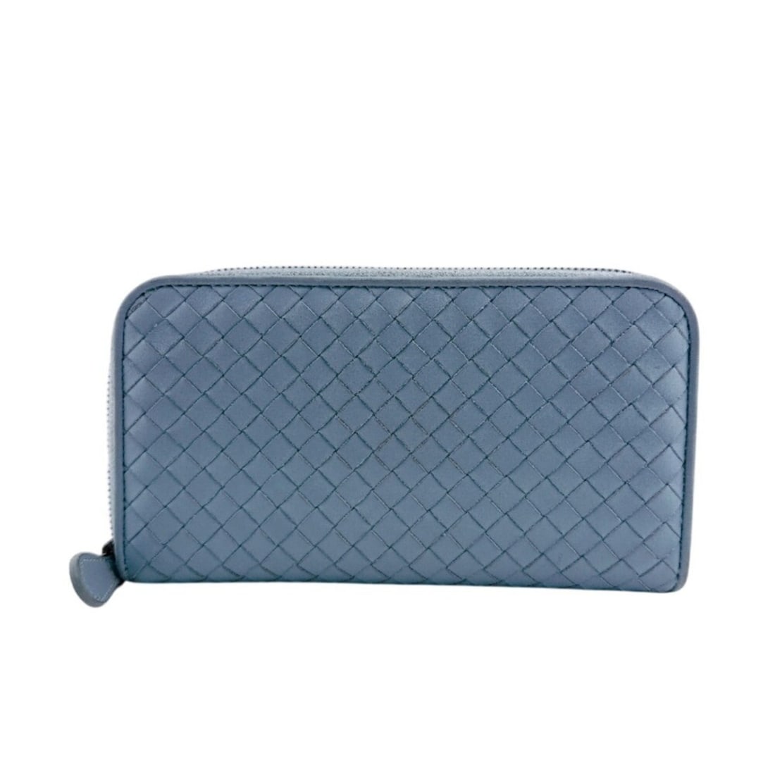 BOTTEGA VENETA Bottega Veneta Intrecciato Leather Long Wallet Blue: --- Catalog ---Category: SizeSize (HxWxD): 11.5cm x 19cm / 4.52'' x 7.48''Category: DesignType: Long wallet (bi-fold)Color: BlueGender: WomenMaterial: Leather Category: GeneralLine: IntrecciatoBrand: 