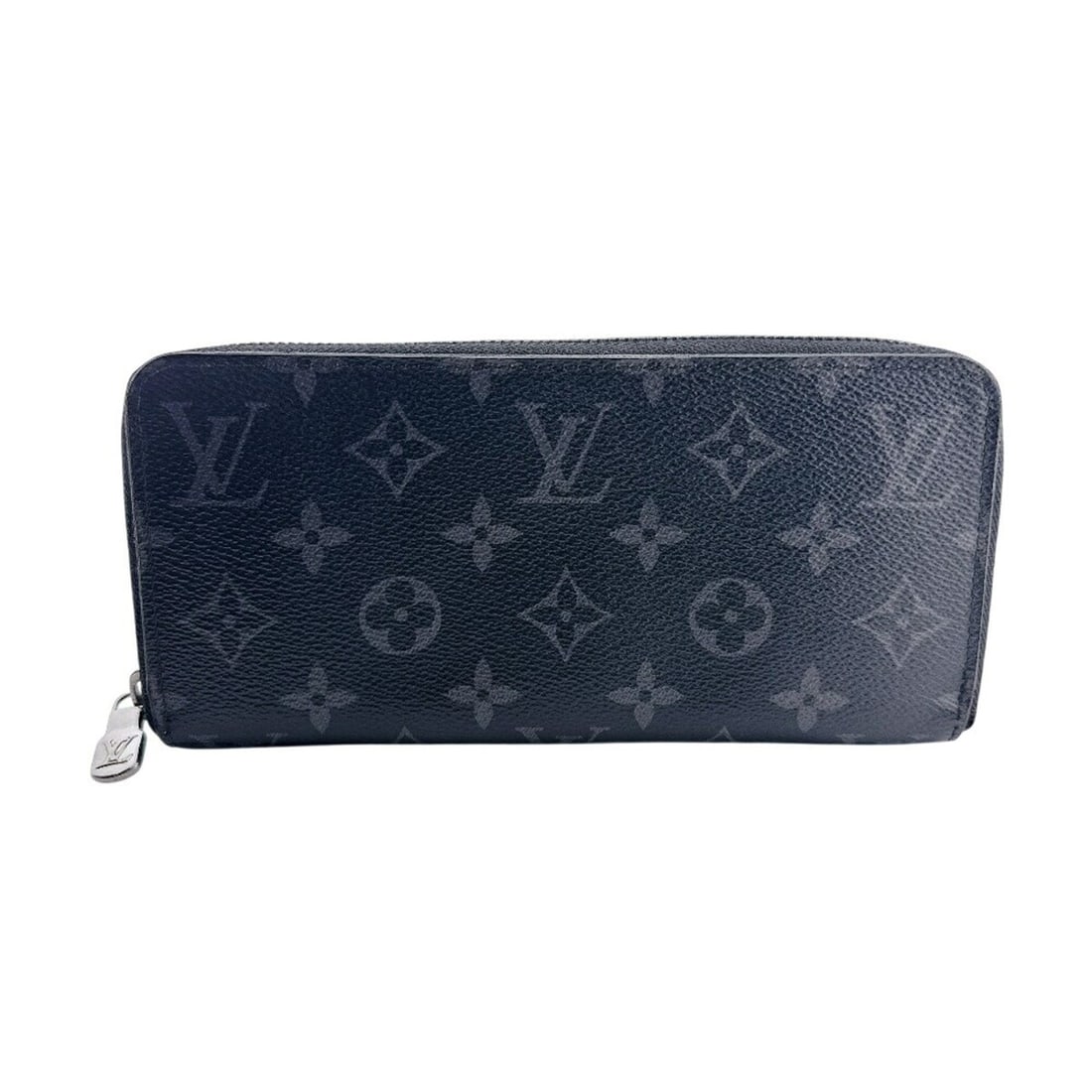 LOUIS VUITTON M11611 Zippy Wallet Horizontal Round Monogram Eclipse Long Black: --- Catalog ---Category: SizeSize (HxWxD): 10cm x 19.5cm / 3.93'' x 7.67''Category: DesignType: Long wallet (bi-fold)Color: Black, GrayGender: MenMaterial: Monogram Eclipse , Leather Category: General