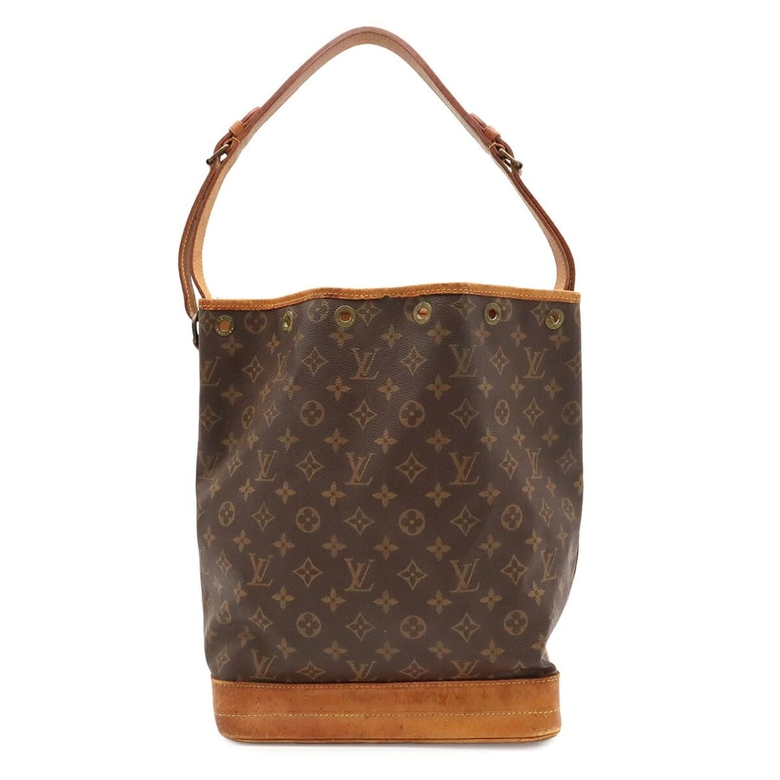 LOUIS VUITTON Louis Vuitton Monogram Noe Shoulder Bag Model M42224: --- Catalog ---Category: SizeSize (HxWxD): 35.5cm x 26.5cm x 19cm / 13.97'' x 10.43'' x 7.48''Category: DesignType: Shoulder bagColor: BrownGender: WomenMaterial: Monogram , Canvas , PVC , Coated canv