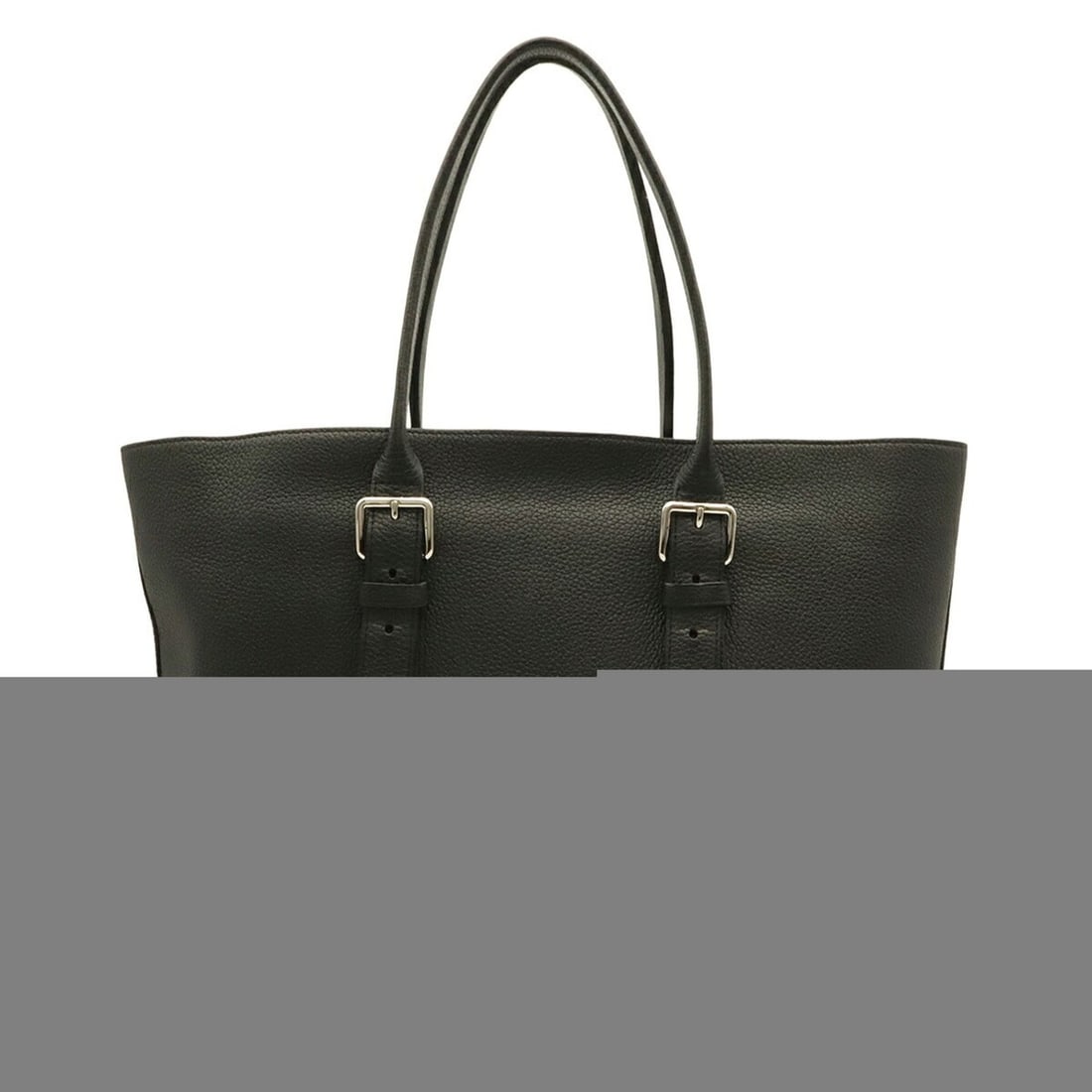 LOUIS VUITTON Cabas Voyage Tote Bag Shoulder Taurillon Leather Noir Black M50086 (1 of 10)