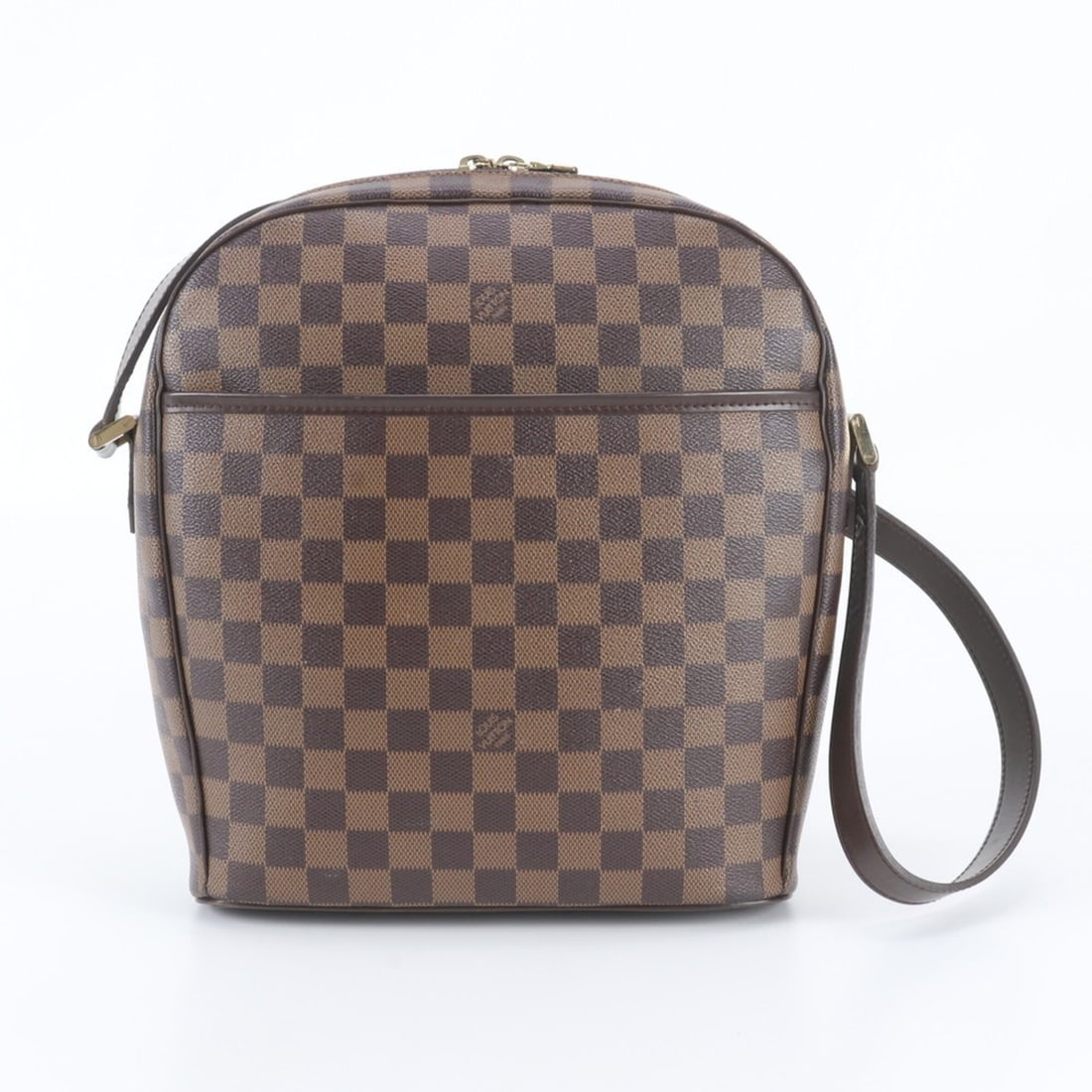 Louis Vuitton Damier Ipanema GM N51292 Leather Shoulder Bag Tote Handbag for Women: --- Catalog ---Category: SizeSize (HxWxD): 29cm x 24cm x 8cm / 11.41'' x 9.44'' x 3.14''Category: DesignType: Handbag, Shoulder bag, Tote bagColor: BrownGender: WomenMaterial: Leather , Coated canvas 