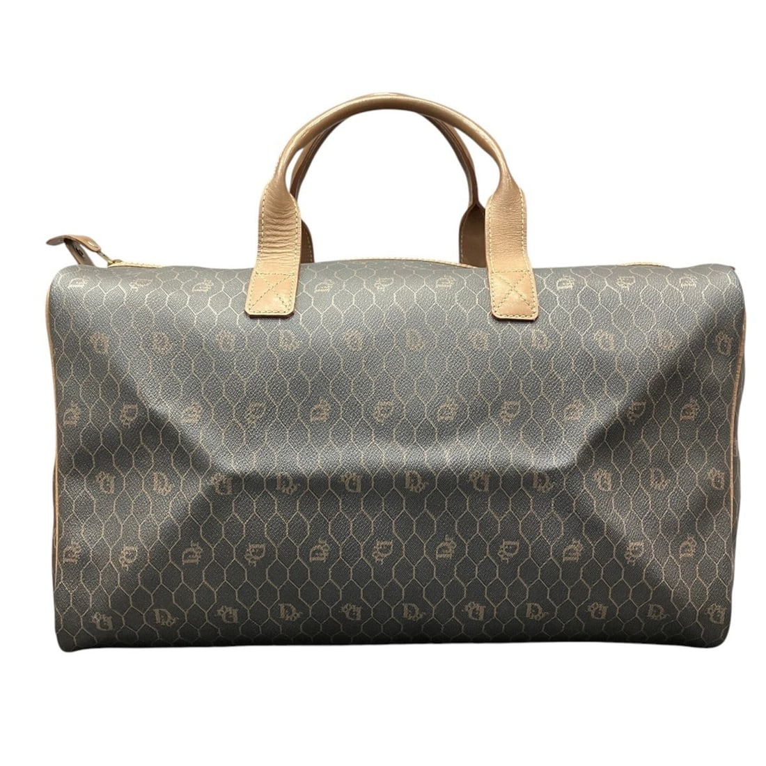 Christian Dior Dior Square Boston Bag Honeycomb (1 of 10)