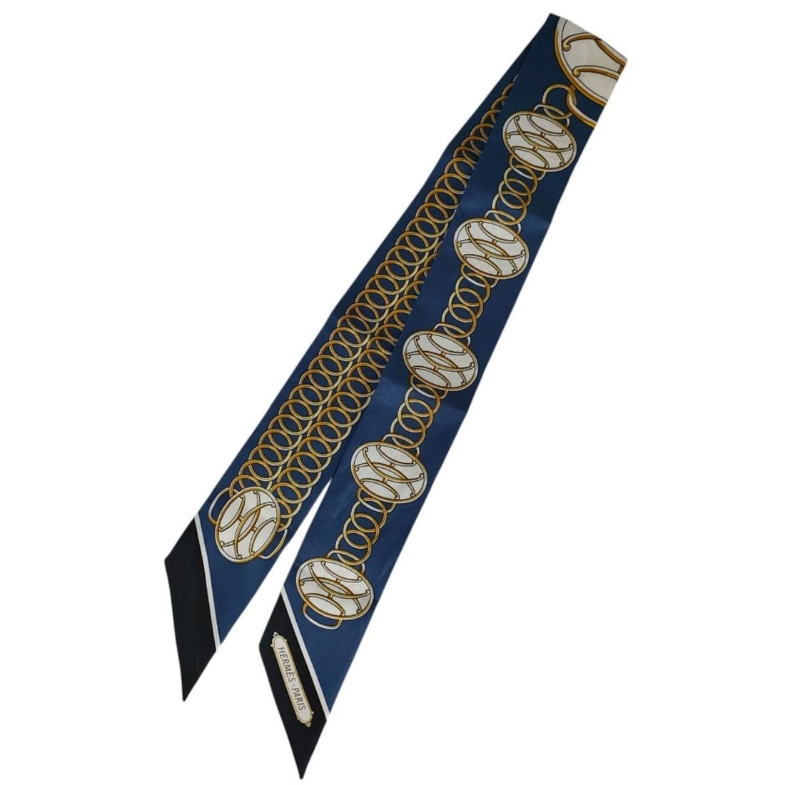 HERMES 100% Silk Lift Profile Twilly Scarf, Navy, Women's: --- Catalog ---Category: SizeSize (LxW): 86cm x 4.8cm / 33.85'' x 1.88''Category: DesignType: ScarfColor: NavyGender: WomenMaterial: Silk 100%Category: GeneralBrand: Hermes--- Item List ---Section: Co