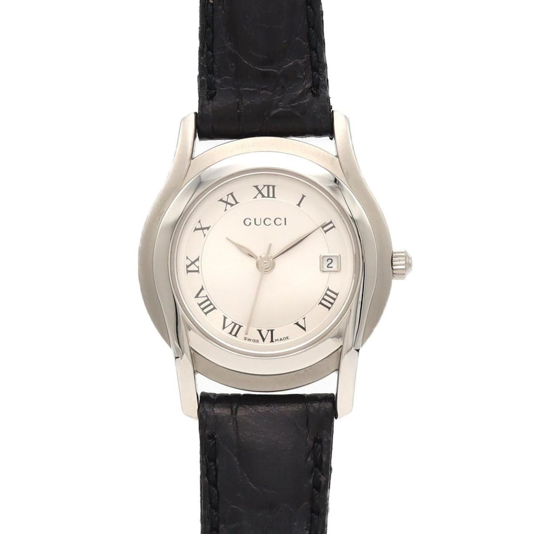 Gucci G-Class 5500L YA055505 SS Quartz Watch: --- Catalog ---Category: SizeCase Diameter: 27mm / 1.06''Category: DesignType: WristwatchGender: WomenColor (Dial): SilverMaterial (Case): Stainless steelCategory: GeneralMPN: 5500L/YA055505Brand: