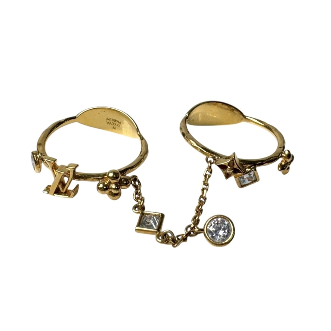Louis Vuitton LOUIS VUITTON Ring LV In the Sky M1089M VA3233 #M Approx. (Japanese size) Women's: --- Catalog ---Category: SizeJP Size: 13US Size: 6.5Category: DesignType: Band ringColor: GoldGender: WomenMaterial: Gold platingCategory: GeneralBrand: Louis Vuitton--- Item List ---Section: Conditio