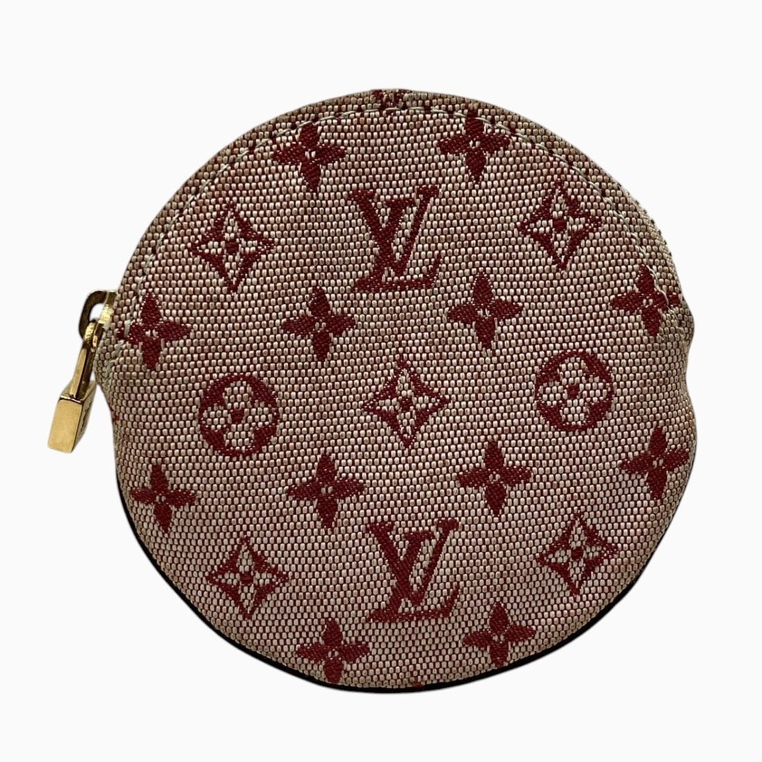 Louis Vuitton Portemonnaie Rond Wallet/Coin Case Monogram Mini Canvas M92462: --- Catalog ---Category: SizeSize (HxWxD): 9.5cm x 9.5cm x 1.5cm / 3.74'' x 3.74'' x 0.59''Category: DesignType: Coin purse/coin caseColor: Cerise, Red colorGender: WomenClosure: ZipperMaterial: Monog
