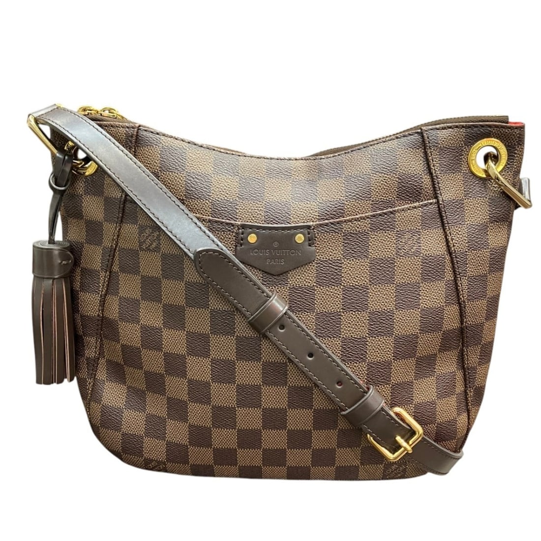 Louis Vuitton Southbank Shoulder Bag, Damier Canvas, N42230: --- Catalog ---Category: SizeSize (HxWxD): 24cm x 27cm / 9.44'' x 10.62''Strap Length: 103cm - 113cm / 40.55'' - 44.48''Category: DesignType: Shoulder bagColor: BrownGender: WomenClosure: ZipperMateri