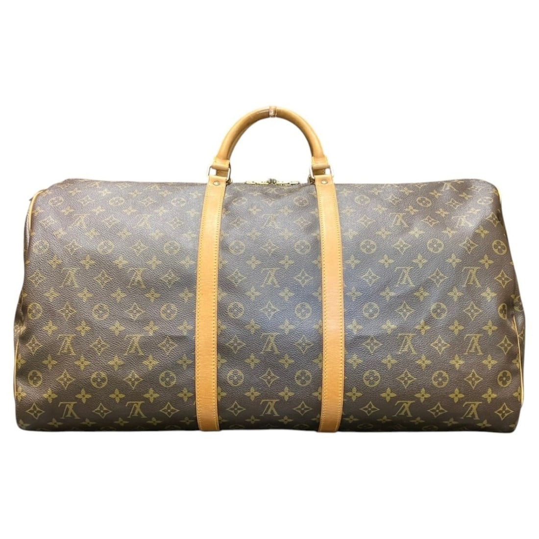 Louis Vuitton Keepall 60 Boston Bag, Monogram Canvas, M41422: --- Catalog ---Category: SizeHandle Drop: 14.00cm / 5.51''Size (HxWxD): 32cm x 60cm x 26cm / 12.59'' x 23.62'' x 10.23''Handle Length: 29cm / 11.41''Category: DesignType: Boston bagColor: BrownGender: