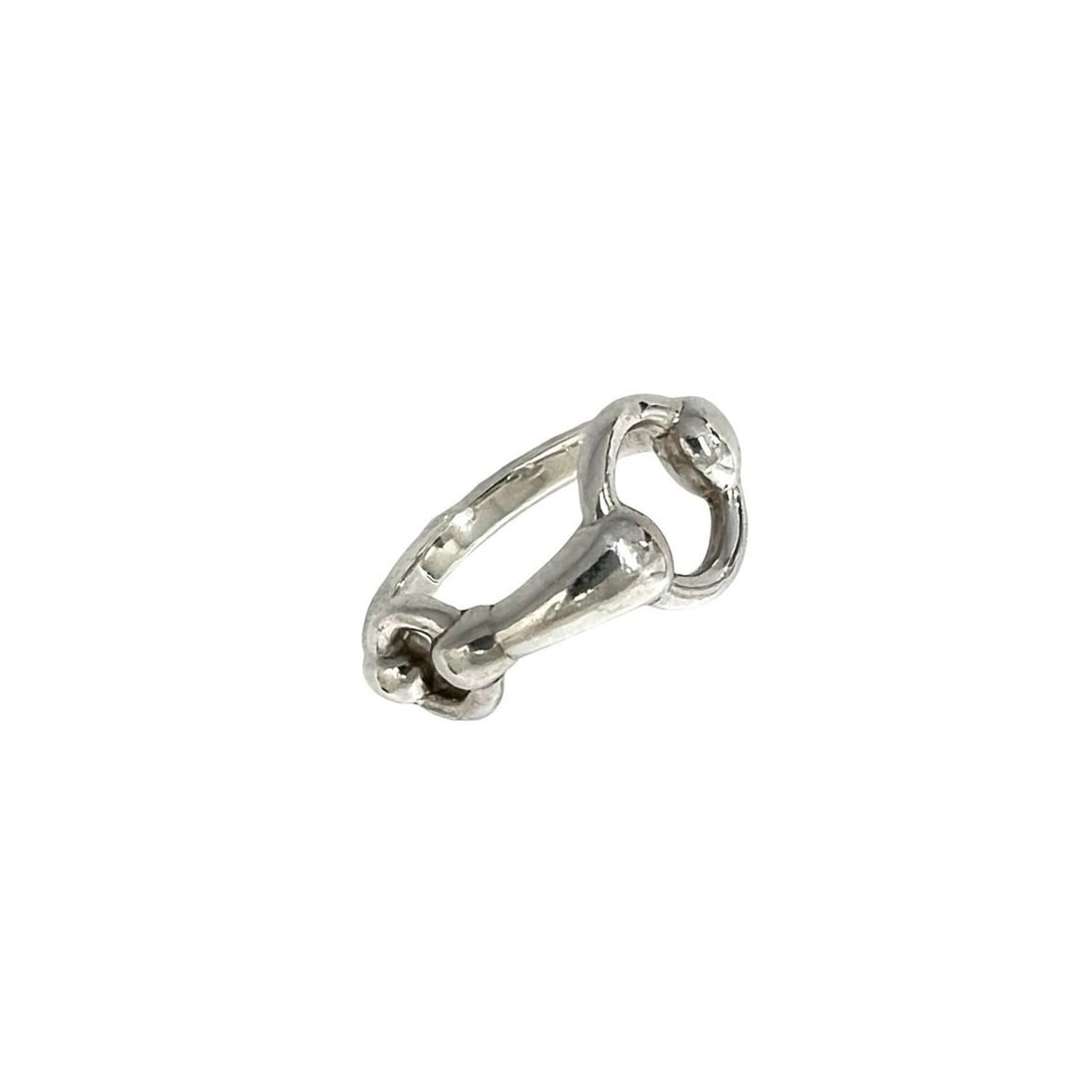 HERMES Vintage Horsebit Ring, Sterling Silver 925, Accessory, Item No. 35627: --- Catalog ---Category: SizeJP Size: 11US Size: 6Category: DesignType: Band ringColor: SilverGender: WomenMaterial: Silver 925Category: GeneralBrand: Hermes--- Item List ---Section: ConditionRanking: