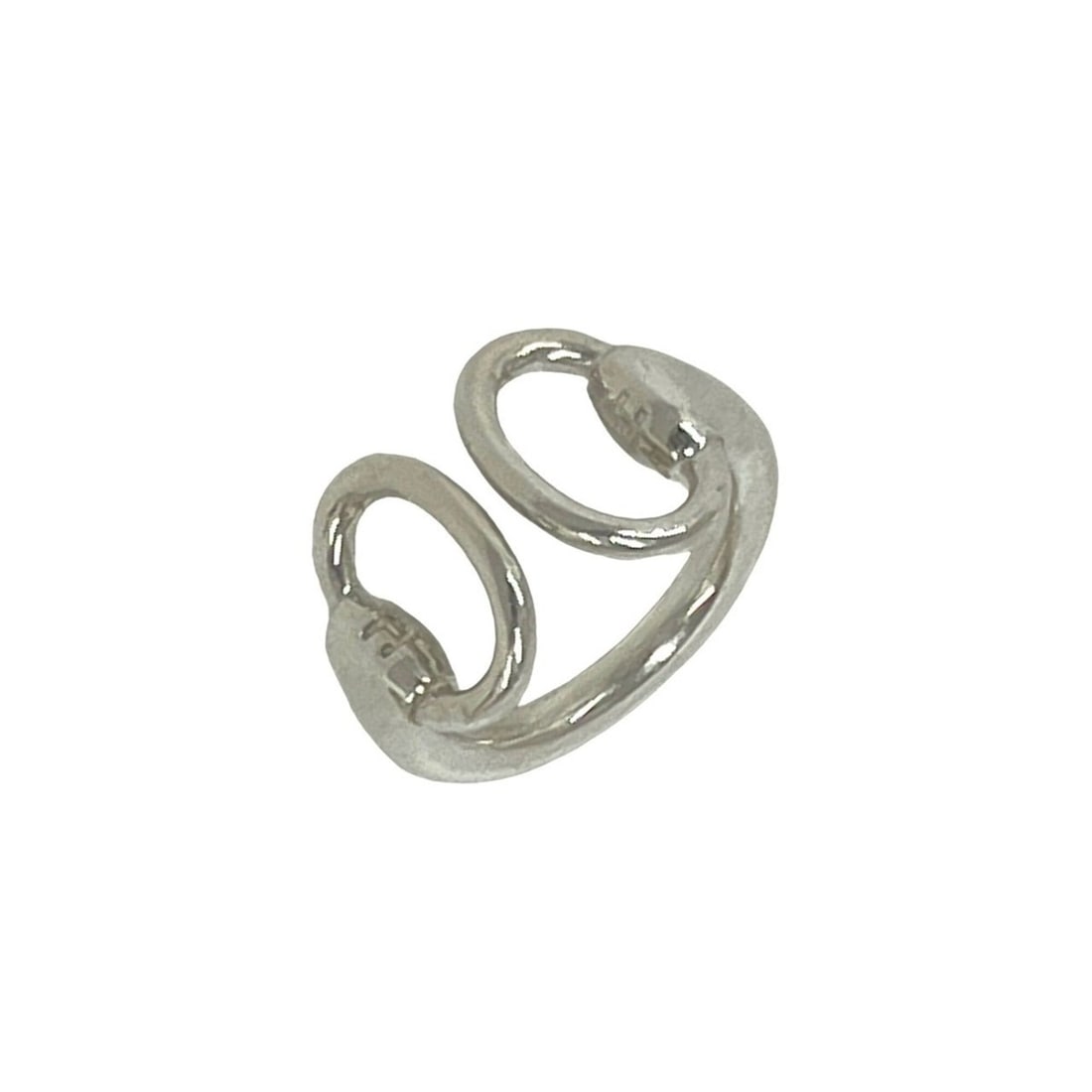 HERMES Vintage Nausicaä Ring, Sterling Silver 925, Accessory, Silver, Item No. 36690 (1 of 13)