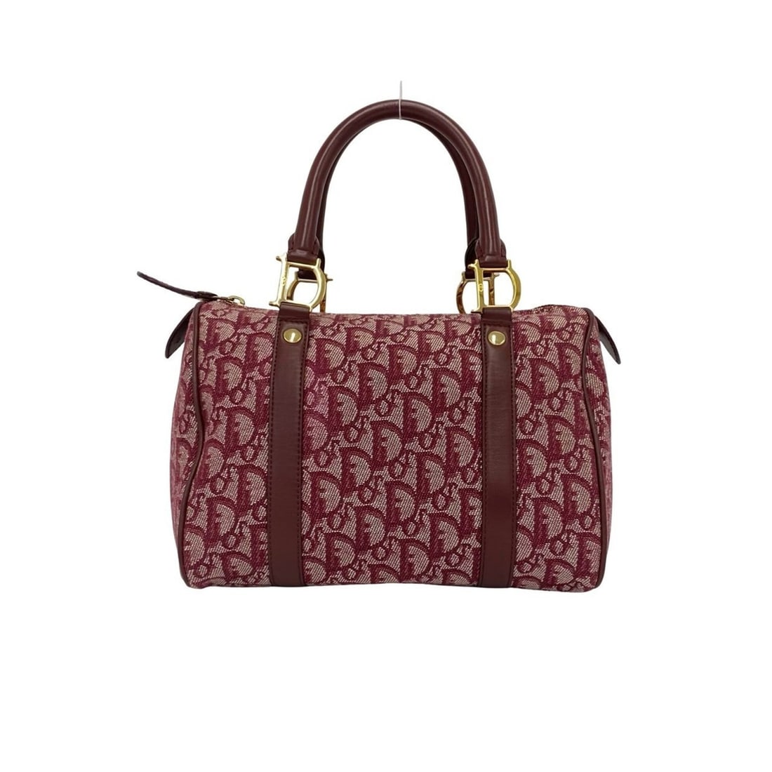 Christian Dior Trotter Pattern Canvas Leather Genuine Handbag Mini Boston Bag Bordeaux 23-10: --- Catalog ---Category: SizeSize (HxWxD): 18cm x 25cm x 15.5cm / 7.08'' x 9.84'' x 6.1''Category: DesignType: Boston bag, HandbagColor: Red color, WineGender: WomenMaterial: Canvas , Leather Category