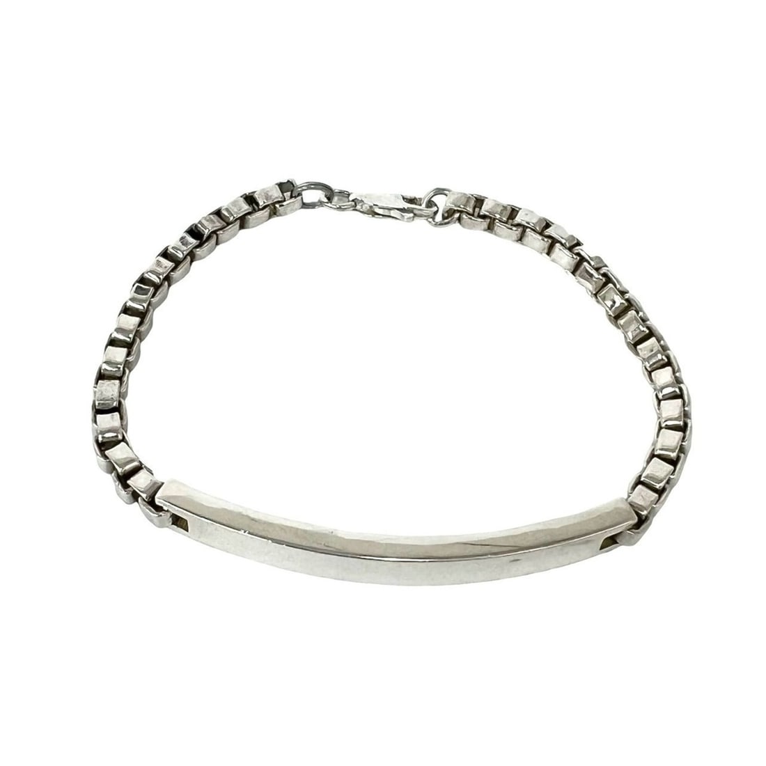 TIFFANY&Co. Tiffany Vintage Venetian ID Bracelet, Sterling Silver 925, Accessory, Silver, 33853: --- Catalog ---Category: SizeLength: 17cm / 6.69''Category: DesignType: Charm braceletColor: SilverGender: WomenMaterial: Silver 925Category: GeneralBrand: Tiffany--- Item List ---Section: ConditionRa