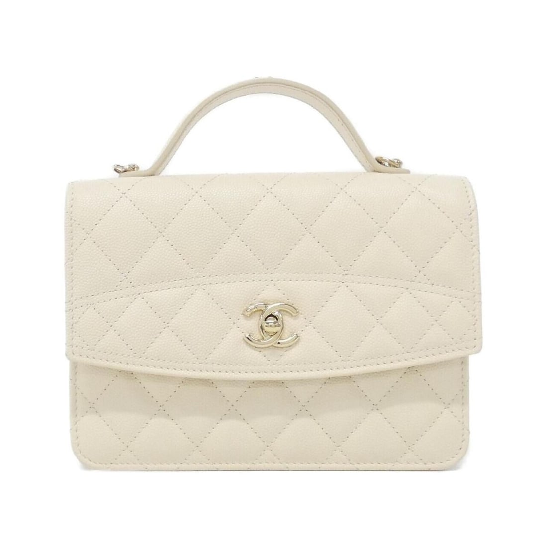 Chanel AP4406 Backpack: --- Catalog ---Category: SizeSize (HxWxD): 13cm x 18cm x 4cm / 5.11'' x 7.08'' x 1.57''Category: DesignType: BackpackColor: IvoryGender: WomenMaterial: Grained Calfskin Hardware Color: GoldCategory: