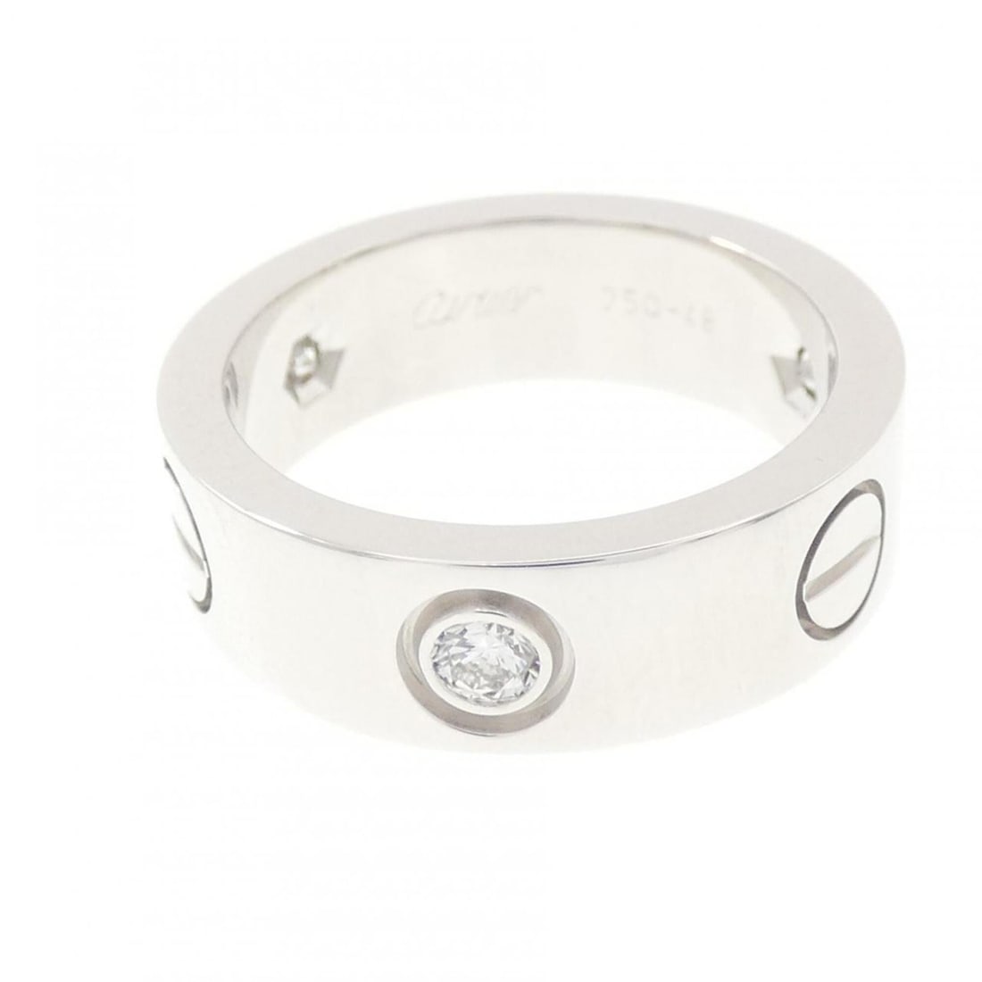 Cartier Love Half-Diamond Ring - 2