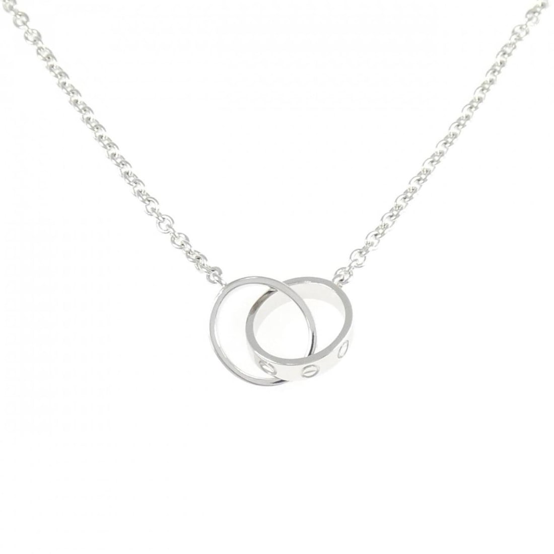 Cartier Baby Love Necklace: --- Catalog ---Category: SizeNeck Circumference: 44 cm / 17.32''Category: DesignGender: WomenMaterial: White gold (18K)Necklace Type: NecklaceCategory: GeneralMPN: B7212500Brand: Cartier--- Item List