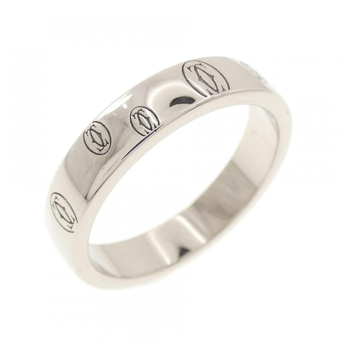 Cartier Happy Birthday Ring: --- Catalog ---Category: SizeUS Size: 6.5Brand Size: 52Category: DesignType: Band ringGender: WomenMaterial: White gold (18K)Category: GeneralMPN: B4050900Brand: Cartier--- Item List ---Section: