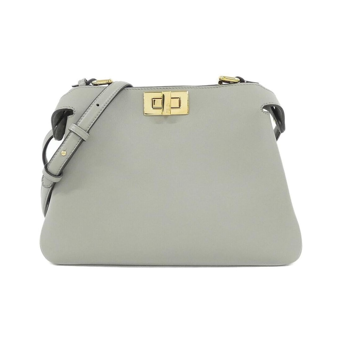 Fendi Peekaboo Soft Small 8BN365 AOVH Shoulder Bag: --- Catalog ---Category: SizeSize (HxWxD): 19cm x 27cm x 7cm / 7.48'' x 10.62'' x 2.75''Category: DesignType: Shoulder bagColor: GreenGender: Men,WomenMaterial: Leather Hardware Color: