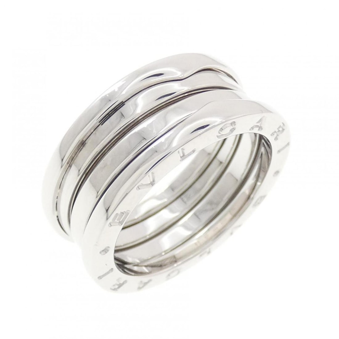 Bvlgari B.zero1 3-band ring: --- Catalog ---Category: SizeUS Size: 8Brand Size: 56Category: DesignType: Band ringGender: WomenMaterial: White gold (18K)Category: GeneralBrand: Bvlgari--- Item List ---Section: ConditionRanking: Ra