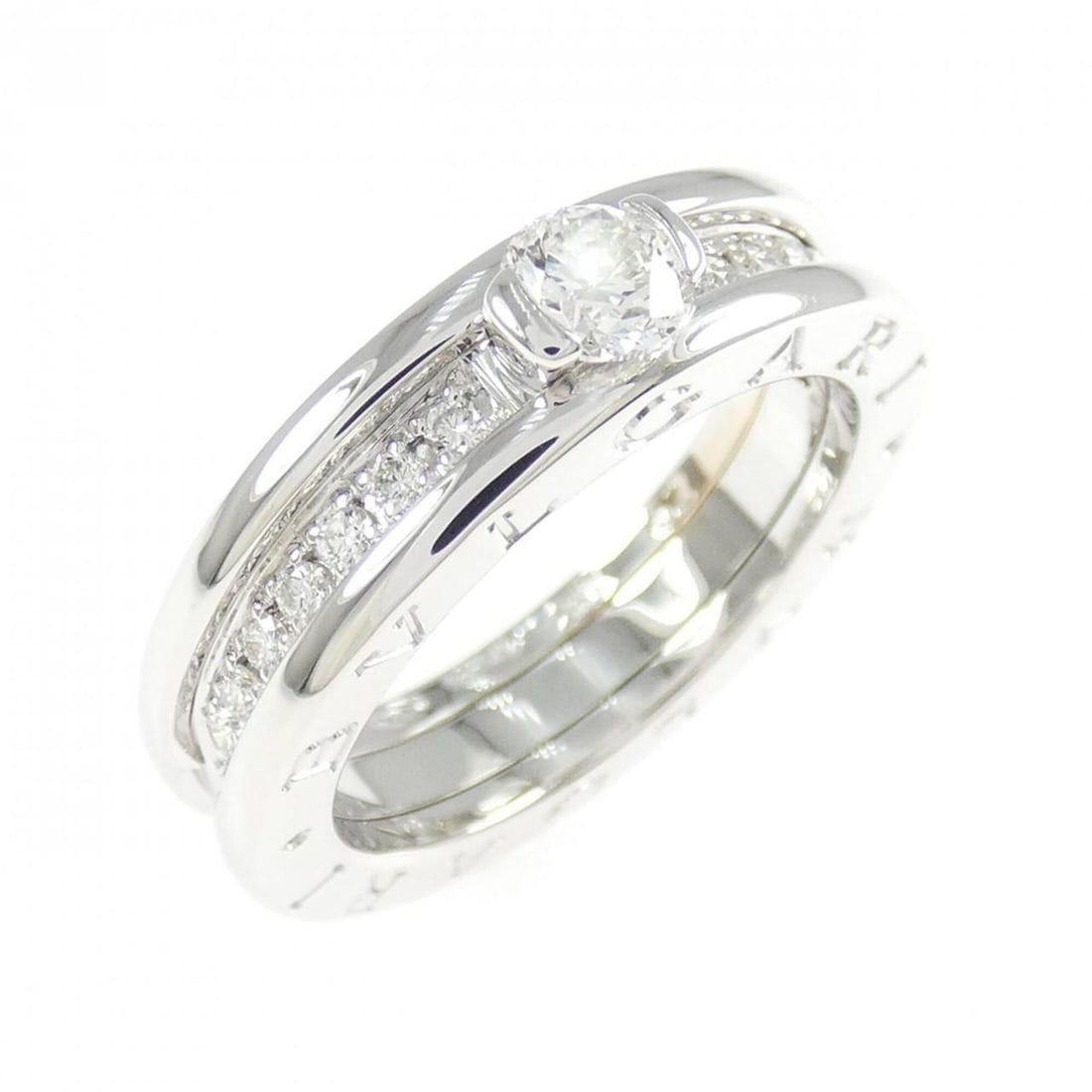 Bvlgari Bulgari B.zero1 Ring: --- Catalog ---Category: SizeUS Size: 6.5Brand Size: 52Category: DesignType: Band ringStone: DiamondGender: WomenMaterial: White gold (18K)Category: GeneralMPN: 197564 AN852397Brand: Bvlgari--- Item
