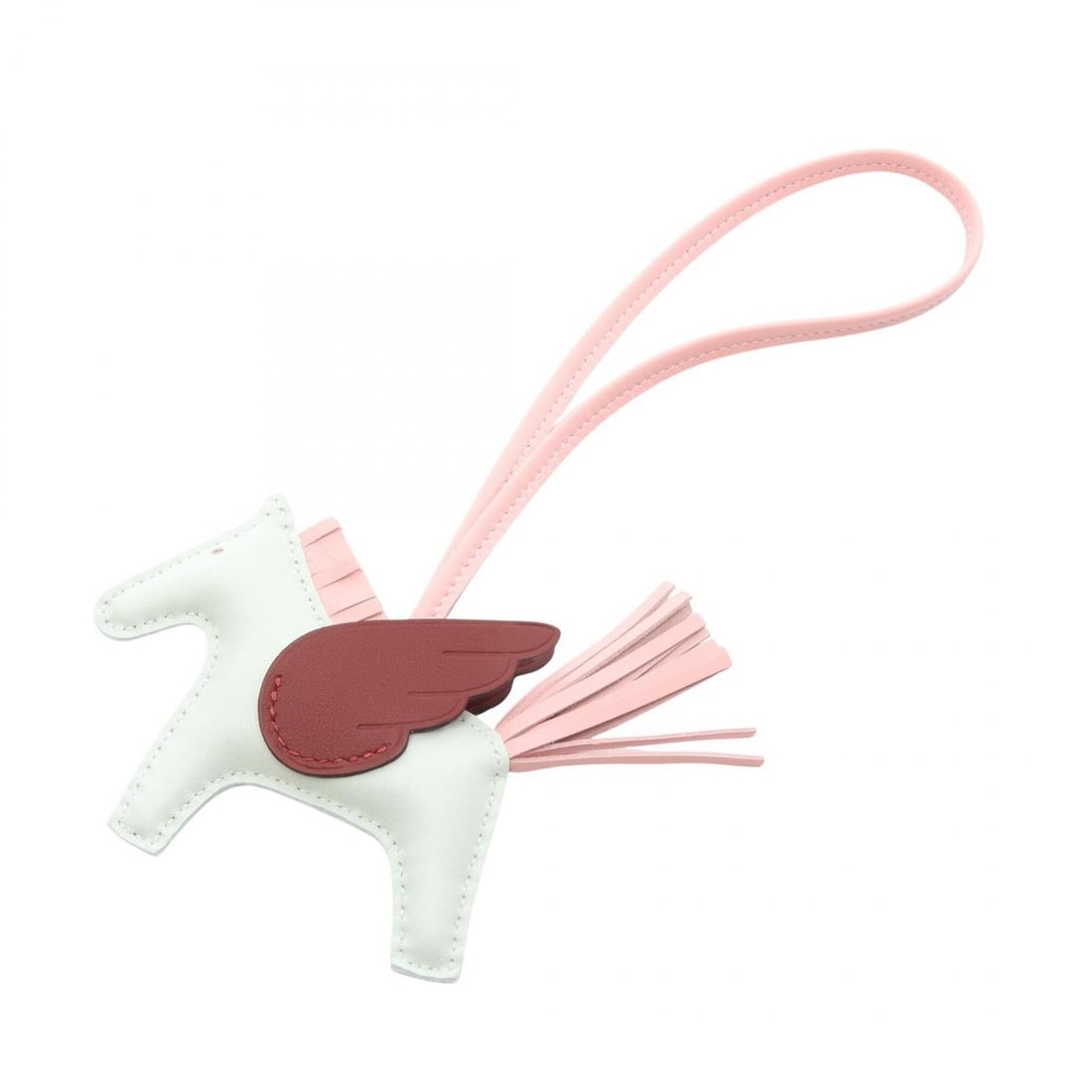 Hermes Rodeo Pegasus PM Charm Accessory Leather Agneau Milo Women's Green, Bordeaux, Pink, Vert: --- Catalog ---Category: DesignType: Handbag charmColor: Bordeaux, Green, Pink, Rose sakuraGender: Women,MenMaterial: Agneau MiloCategory: GeneralBrand: Hermes--- Item List ---Section: