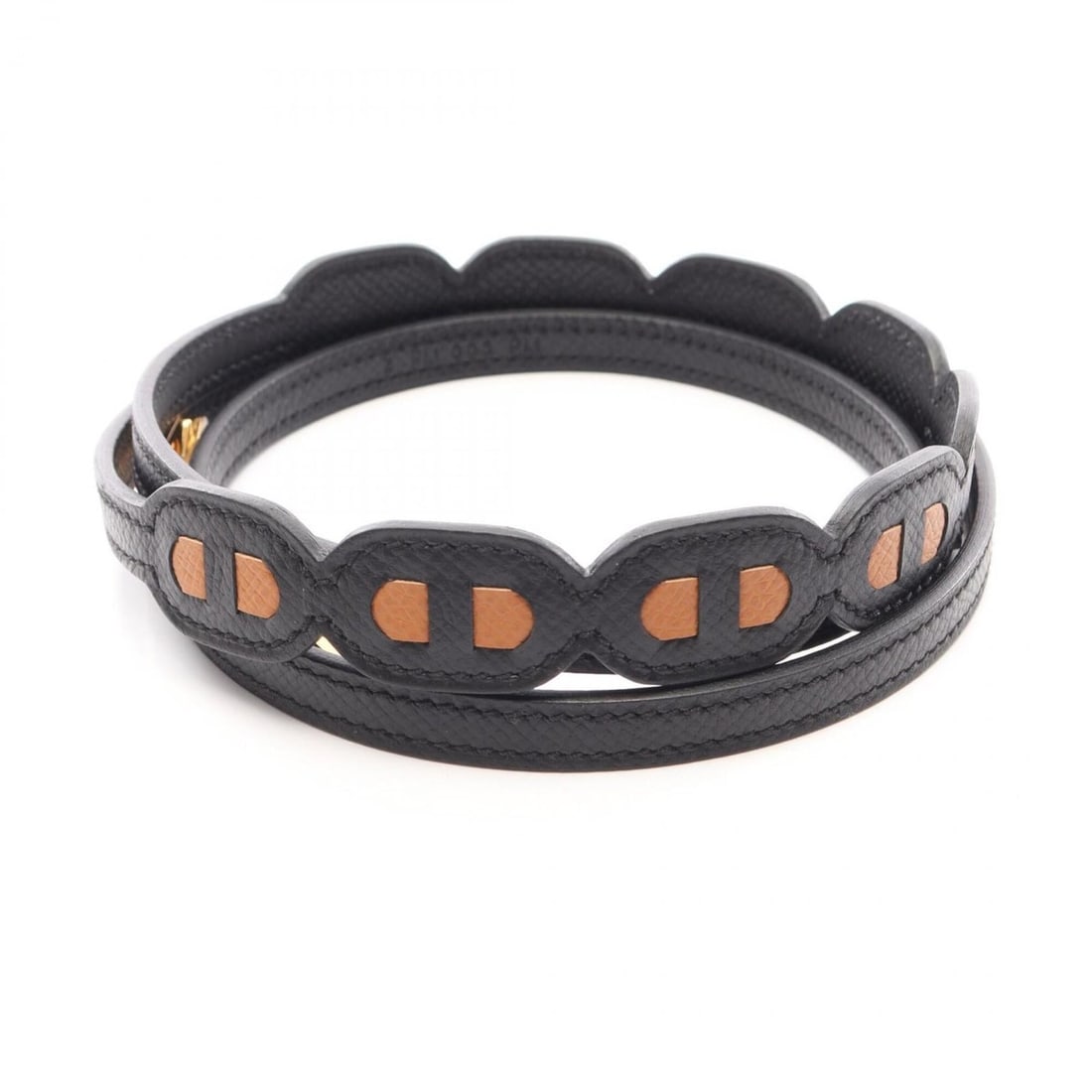 Hermes Bandoulière Maillon Chaine d'Ancre Shoulder Strap Accessory, Veau Epsom Leather, Women's,: --- Catalog ---Category: SizeSize (HxWxD): 111cm x 2cm / 43.7'' x 0.78''Category: DesignType: StrapColor: Black, Brown, GoldGender: WomenMaterial: Epsom leatherCategory: GeneralBrand: Hermes--- Item L