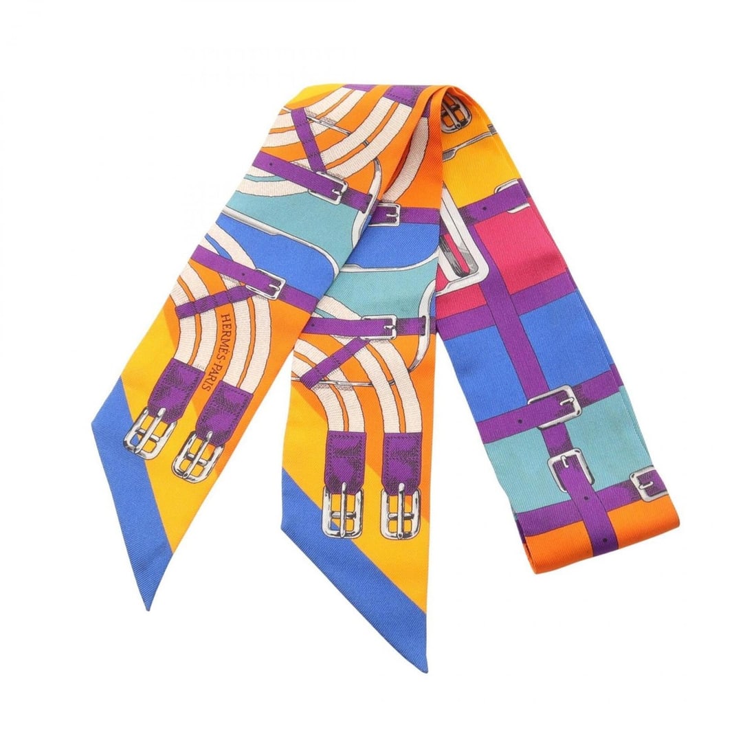 Hermes Twilly Scarf, Silk, Multicolor, Women's: --- Catalog ---Category: SizeSize (LxW): 85cm x 5cm / 33.46'' x 1.96''Category: DesignType: ScarfColor: Multi-colorGender: WomenMaterial: Silk Category: GeneralBrand: Hermes--- Item List ---Section: C