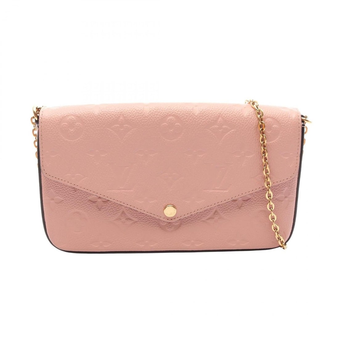Louis Vuitton Pochette Felicie Monogram Empreinte Rose Poudre Shoulder Bag Handbag Leather Women's (1 of 11)