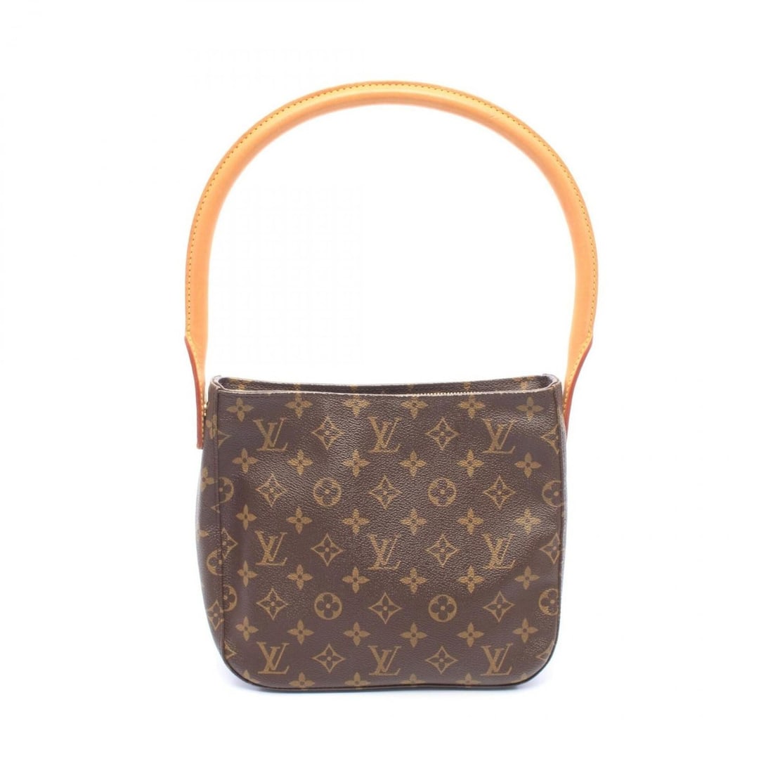 Louis Vuitton Looping MM Monogram Shoulder Bag/Handbag, Coated Canvas and Leather, Pattern, Women's,: --- Catalog ---Category: SizeSize (HxWxD): 21cm x 24cm x 10cm / 8.26'' x 9.44'' x 3.93''Category: DesignType: Handbag, Shoulder bagColor: Brown, MonogramGender: WomenMaterial: Monogram Category: Gener