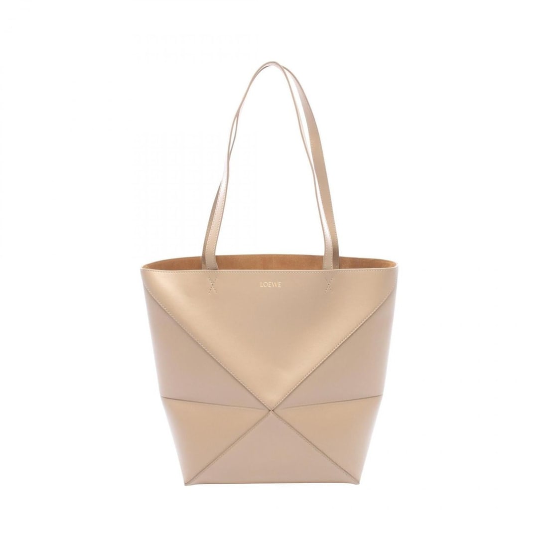 Loewe PUZZLE TOTE MEDIUM Tote Bag Handbag Leather Women's Beige: --- Catalog ---Category: SizeSize (HxWxD): 32cm x 26cm x 14cm / 12.59'' x 10.23'' x 5.51''Category: DesignType: Handbag, Tote bagColor: BeigeGender: WomenMaterial: Leather Category: GeneralBrand: Loew