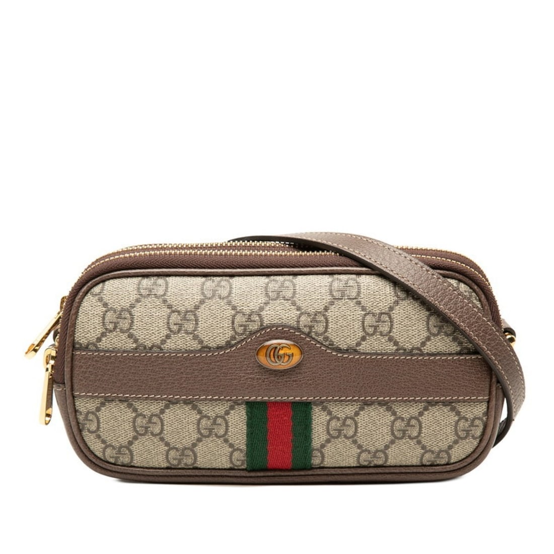 Gucci GG Supreme Ophidia Crossbody Shoulder Bag 546597 Beige Brown Leather Women's GUCCI: --- Catalog ---Category: SizeSize (HxWxD): 10cm x 19cm x 5cm / 3.93'' x 7.48'' x 1.96''Category: DesignType: Shoulder bagColor: Beige, BrownGender: WomenMaterial: PVC , Leather Category: GeneralBrand: