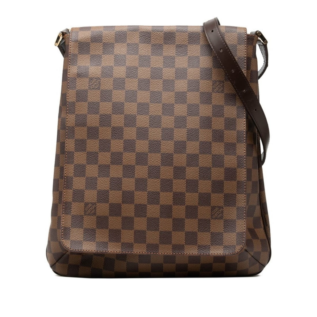 Louis Vuitton Damier Musette Crossbody Shoulder Bag N51302 Brown Leather Women's LOUIS VUITTON: --- Catalog ---Category: SizeSize (HxWxD): 35cm x 25cm x 7cm / 13.77'' x 9.84'' x 2.75''Category: DesignType: Shoulder bagColor: BrownGender: WomenMaterial: PVC , Leather Category: GeneralBrand: Louis